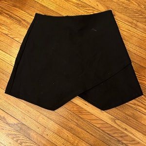 blue blush los angeles black envelope skirt size XS